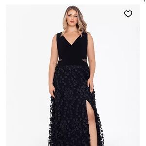 Elegant Black Evening Gown